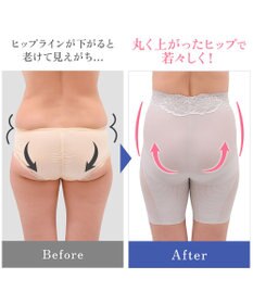 BRADELIS New York 【BRADELIS NewYork peace】おしりPラインヒップラップロングショーツ25 ブラデリス