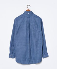 J.PRESS MEN コットンネルハウンドツース シャツ