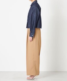 NAVE 【ReNave・セットアップ可/洗える】マーセライズデニムシャツ