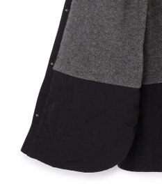 ICB L 【リバーシブル着用可能】 リバーシブルキルト ミドル丈コート