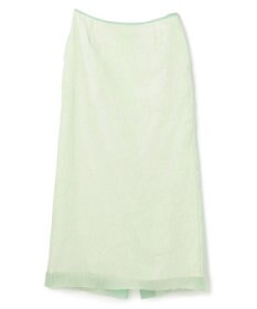 NAVE 【Nave・洗える/シアー素材】クラッシュオーガンジー スカート