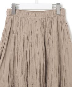 J.PRESS YORK STREET 【WOMEN】クリンクルフレアギャザー スカート