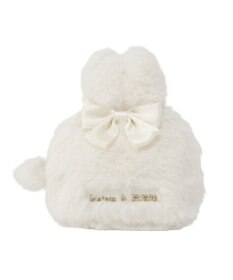 Maison de FLEUR イースターラビットフェイクファーポーチ