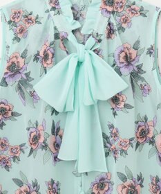 GRACE CONTINENTAL エスニックフラワー刺繍トップ