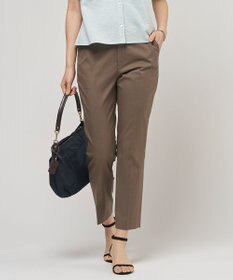 J.PRESS LADIES 【セットアップ対応・洗える・撥水】コットンFITTY テーパード パンツ