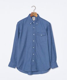 J.PRESS MEN コットンネルハウンドツース シャツ