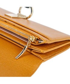 tsumori chisato CARRY ネコおこし 長財布 かぶせタイプ