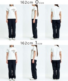 PW CIRCULUS 【花粉がつきにくい】【WOMEN】セミワイドパンツ ゴルフウェア レディース