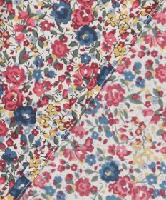 J.PRESS LADIES L 【洗える】LIBERTY ギャザースリーブ 5分袖 ブラウス