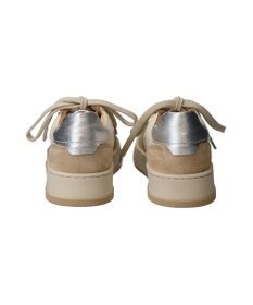 INTER-CHAUSSURES 【QUSHELI】異素材コンビレースアップスニーカー