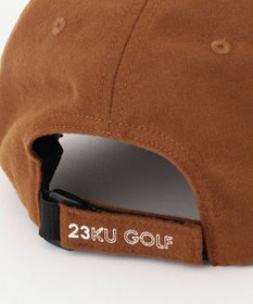 23区GOLF 【UNISEX】フランネル ナンバリング キャップ
