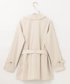 ANY SIS 【洗える】ライトプルーフハーフ トレンチ コート