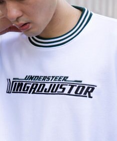 WEGO ヘビーウエイト刺繍バイカラープルオーバー