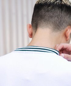 WEGO ヘビーウエイト刺繍バイカラープルオーバー