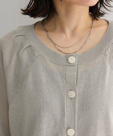 Green Parks 【しのばせカーデ】ポケッタブルＵＶカットニットカーディガン