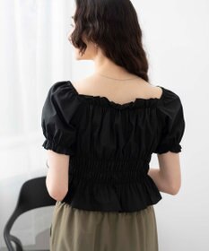 WEGO オフショルシャーリングブラウス