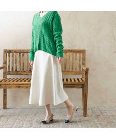 MODE ET JACOMO <MODE ET JACOMO>スクエアビットフラットパンプス