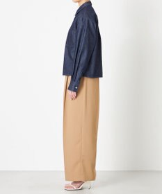 NAVE 【ReNave・セットアップ可/洗える】マーセライズデニムシャツ