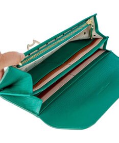 tsumori chisato CARRY ネコおこし 長財布 かぶせタイプ