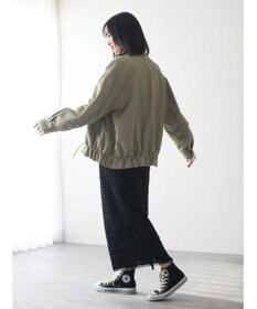 Green Parks 撥水加工　裾ドロストブルゾン