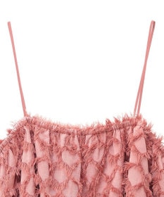 Green Parks ・ＥＬＥＮＣＡＲＥ　ＤＵＥフリンジジャカードビスチェ