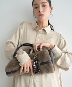 YECCA VECCA パール×エナメルチャーム