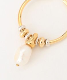 自由区 【VELATTI】パールフープピアス