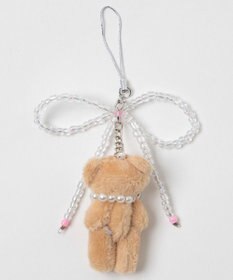 WEGO リボンアニマルストラップキーホルダー