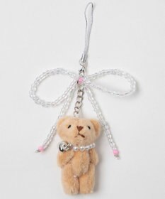 WEGO リボンアニマルストラップキーホルダー