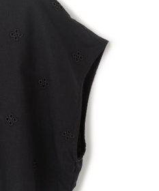 23区 【SLOW/洗える】エンブロイダリーレース ワンピース