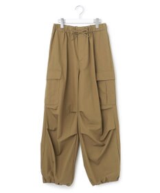 23区 L 【SLOW/一部店舗限定】ハイカウントギャバ パラシュート カーゴパンツ