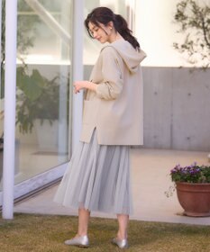 ANY ニットフーディーコーディガン