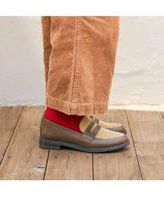 ing <ing>デザインコインローファー