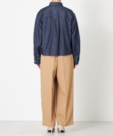 NAVE 【ReNave・セットアップ可/洗える】マーセライズデニムシャツ