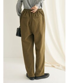 CRAFT STANDARD BOUTIQUE 綿ピーチ綺麗シルエットパンツ