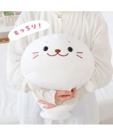 Mother garden しろたん ふわもち抱き枕 ぬいぐるみ 小 55cm