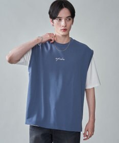 WEGO 【２点セット/ベスト×Tシャツ】アンサンブルベスト（SS）