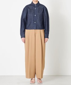 NAVE 【ReNave・セットアップ可/洗える】マーセライズデニムシャツ