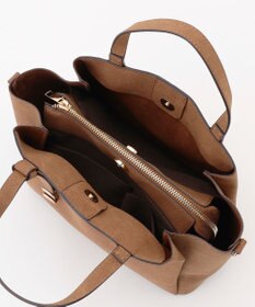 LA BAGAGERIE 【MONICA】ボウタイリボンハンドバッグ