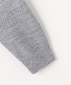 JOSEPH ABBOUD 【イタリア糸×エコ素材・通気性・軽量】スラブギマ×和紙 ニット ブルゾン