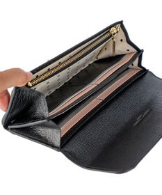 tsumori chisato CARRY ネコおこし 長財布 かぶせタイプ