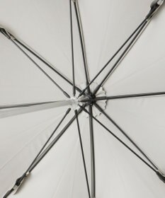 MOONBAT FURLA 晴雨兼用日傘 長傘 シャンブレー切継 ／遮光 遮熱 UV