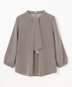 ANY 【洗濯機可】ボータイブラウス