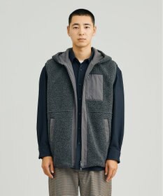 J.PRESS YORK STREET 【UNISEX】リバーシブル ボアベスト