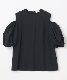 NAVE 【Nave　撥水機能・UVカット・透湿・接触冷感】ナイロンワッシャー ブラウス