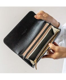 tsumori chisato CARRY ネコおこし 長財布 かぶせタイプ