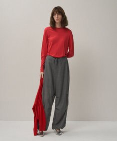 ATON MODAL SILK JERSEY | クルーネックプルオーバー