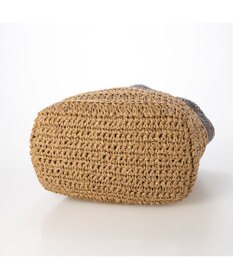 UNBILLION カシュカシュ cachecache / ラメ切替クロッシェトート カゴバッグ