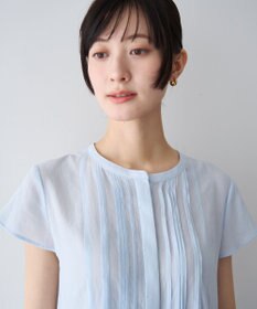 YECCA VECCA ペプラムシアーブラウス
