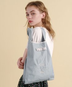TOCCA 【WEB＆一部店舗限定】【折り畳み収納可能】POINT OF RIBBON ECOBAG エコバッグ